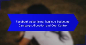Facebook oglašavanje: Realističan budžet, raspodela kampanja i kontrola troškova